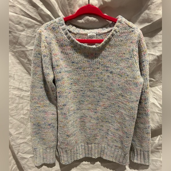Carters Plush multi color knit sweater  girls sz 6 - Picture 1 of 5